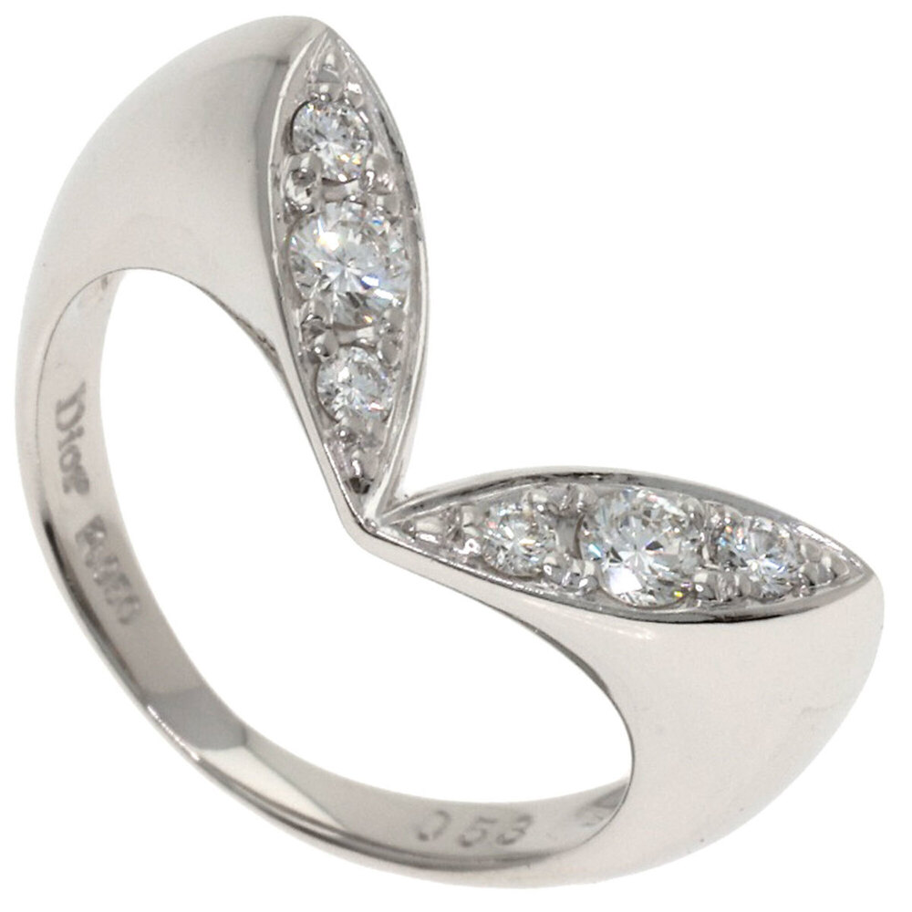 DIOR Silver Diamond Ring